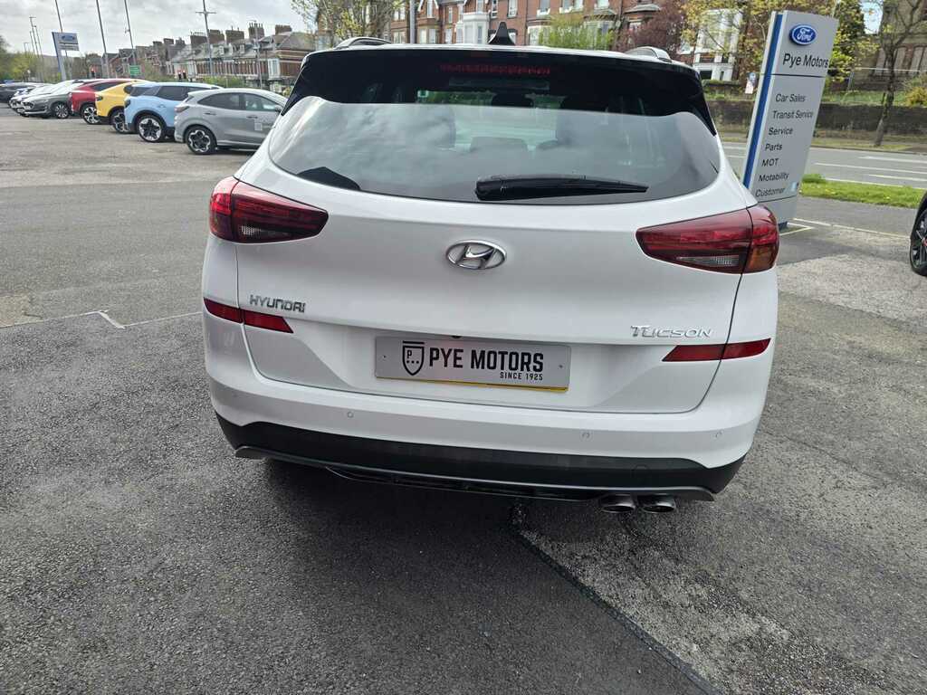 Hyundai Tucson 1.6 T-gdi N Line Suv Euro 6 Ss PJ69EKP White #6