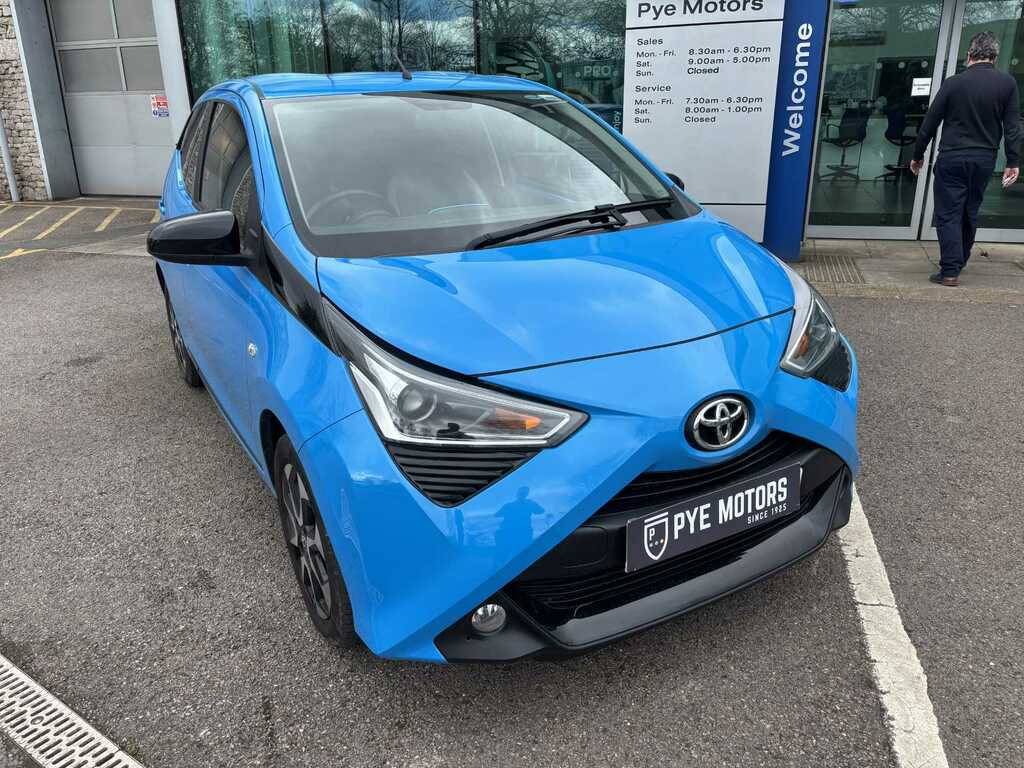 Toyota Aygo 1.0 Vvt-i X-trend Hatchback Euro Blue