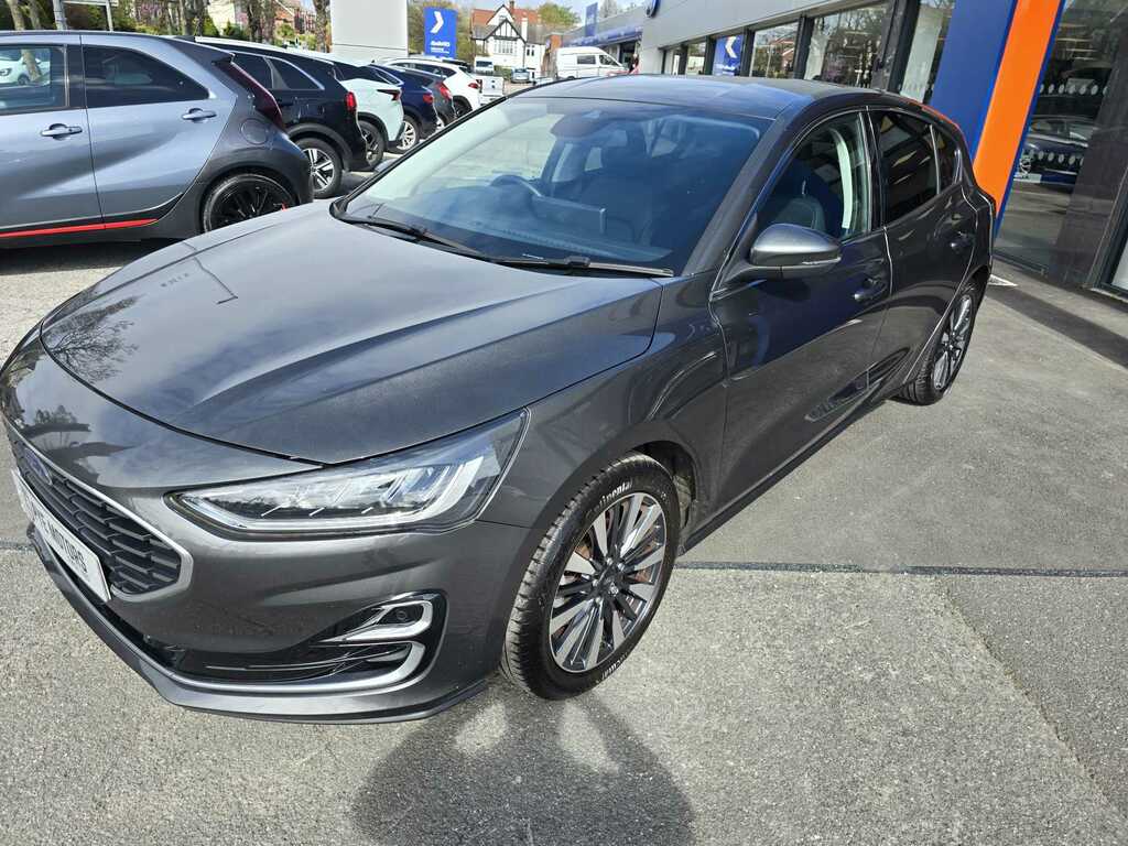 Ford Focus 1.0T Ecoboost Titanium Vignale Hatchback Petro PE24ZVA Grey #3