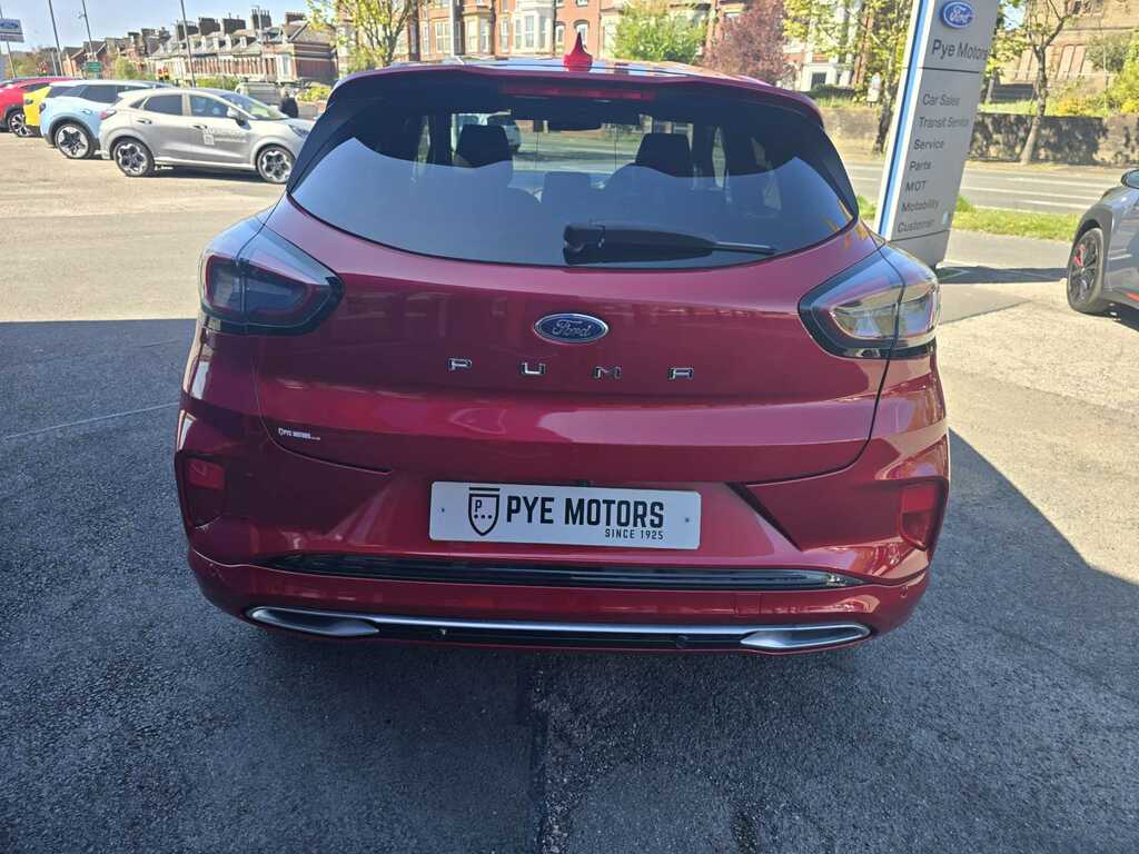 Ford Puma 1.0T Ecoboost Mhev St-line Vignale Suv PJ73HXU Red #6