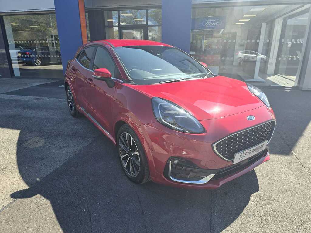 Ford Puma 1.0T Ecoboost Mhev St-line Vignale Suv Red