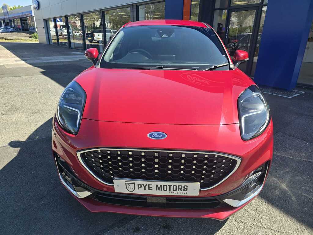 Ford Puma 1.0T Ecoboost Mhev St-line Vignale Suv PJ73HXU Red #2