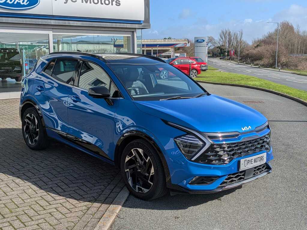 Kia Sportage 1.6 T-gdi Mhev Gt-line S Suv Hybrid Dct Blue