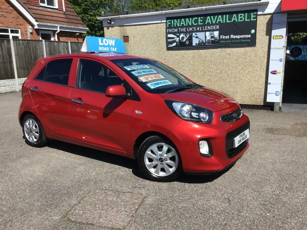 Kia Picanto Hatchback 1.0 Ecodynamics Se Euro 6 Ss 201 Red