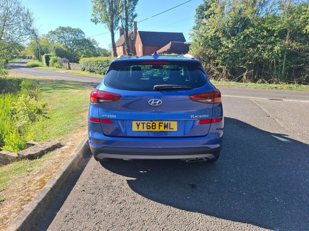 Hyundai Tucson 1.6 T-gdi Se Nav Dct Euro 6 Ss YT68FML Blue #6