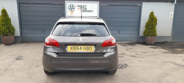 Peugeot 308 1.6 E-hdi Feline Hatchback Euro KR64HBO Grey #3
