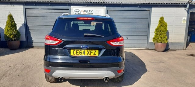 Ford Kuga 2.0 Tdci Titanium X Suv 2Wd Euro CE64XFZ Black #6