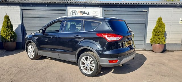 Ford Kuga 2.0 Tdci Titanium X Suv 2Wd Euro CE64XFZ Black #5
