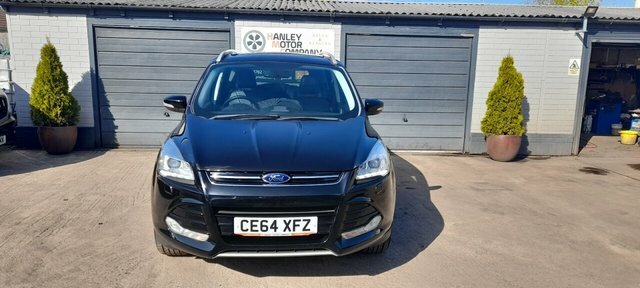 Ford Kuga 2.0 Tdci Titanium X Suv 2Wd Euro CE64XFZ Black #2