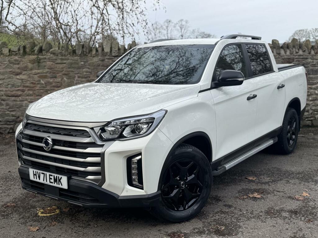 SsangYong Musso 2.2D Saracen Pickup Double Cab 4Wd White #5