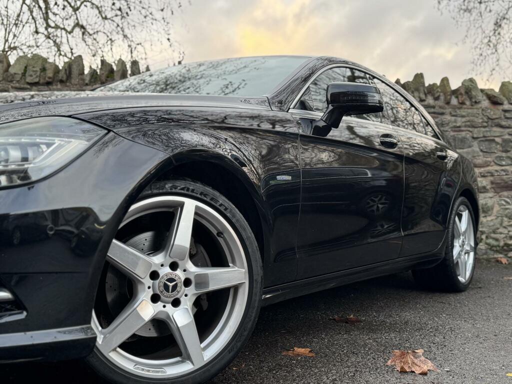 Mercedes-Benz CLS 3.0 Cls350 Cdi V6 Blueefficiency Sport Coupe D Black #4