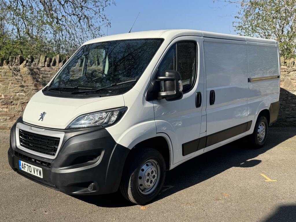 Peugeot Boxer 2.2 Bluehdi 335 S Panel Van L2 H White
