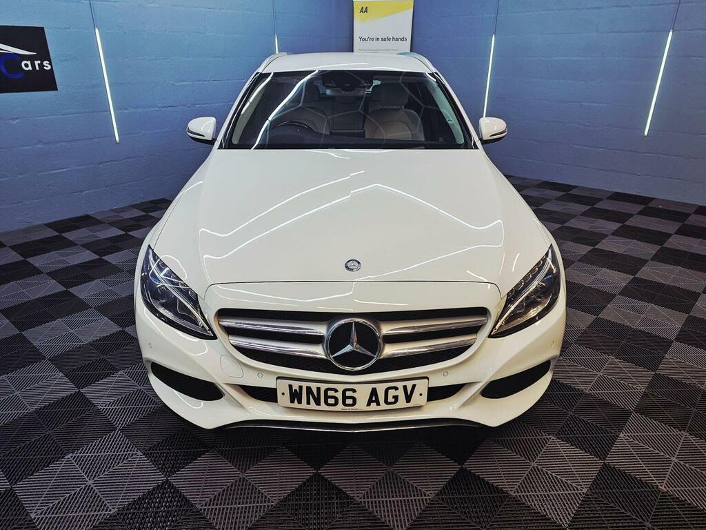 Mercedes-Benz C Class 2.0 C350e 6.4Kwh Sport G-tronic Euro 6 Ss WN66AGV White #6