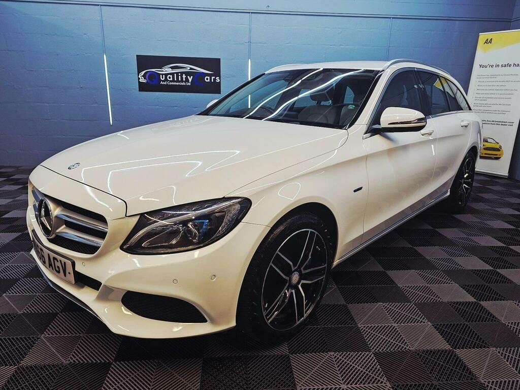 Mercedes-Benz C Class 2.0 C350e 6.4Kwh Sport G-tronic Euro 6 Ss White