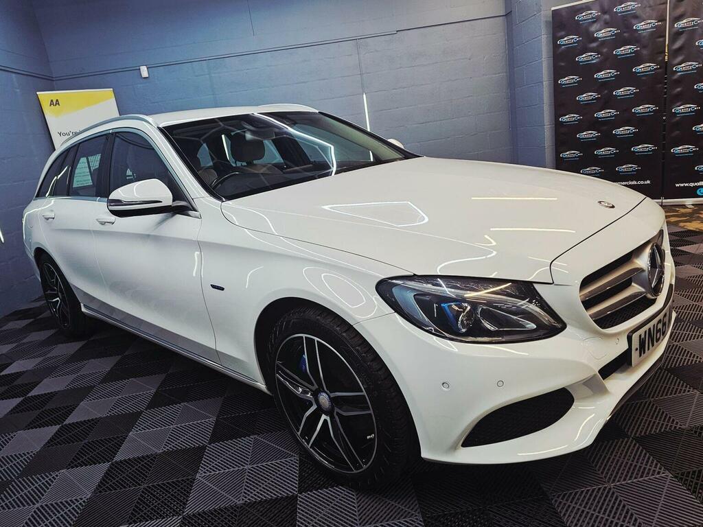 Mercedes-Benz C Class 2.0 C350e 6.4Kwh Sport G-tronic Euro 6 Ss WN66AGV White #5