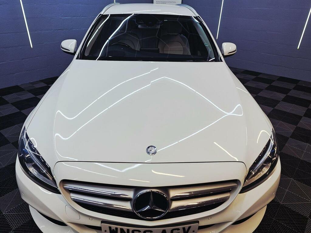 Mercedes-Benz C Class 2.0 C350e 6.4Kwh Sport G-tronic Euro 6 Ss WN66AGV White #3