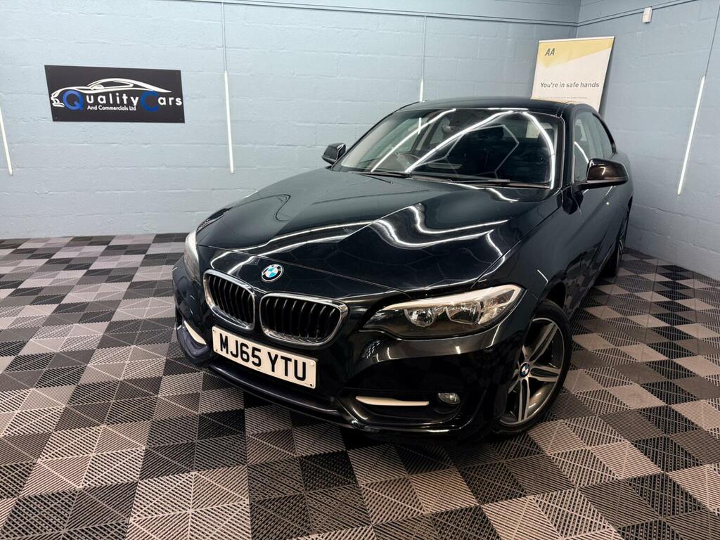 BMW 2 Series Gran Coupe 1.5 218I Sport Euro 6 Ss MJ65YTU Black #2