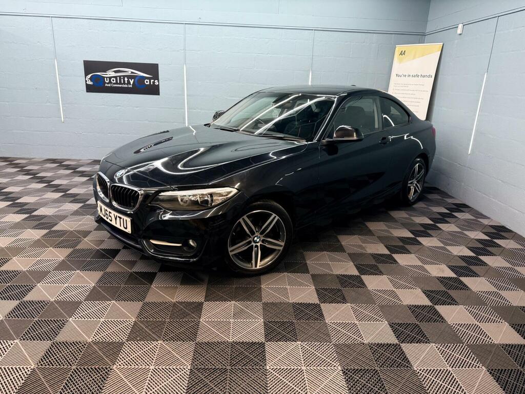 BMW 2 Series Gran Coupe 1.5 218I Sport Euro 6 Ss MJ65YTU Black #3