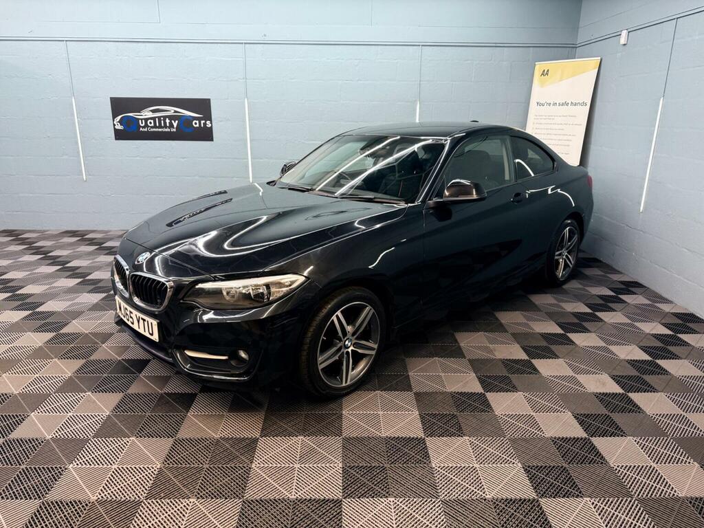 BMW 2 Series Gran Coupe 1.5 218I Sport Euro 6 Ss MJ65YTU Black #6