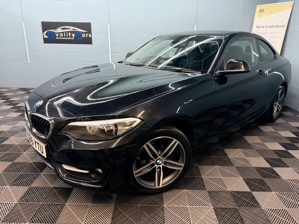 BMW 2 Series Gran Coupe 1.5 218I Sport Euro 6 Ss MJ65YTU Black
