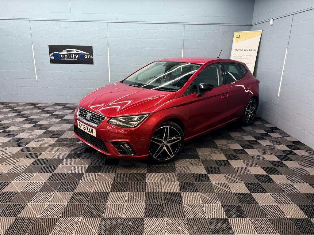 Seat Ibiza 1.0 Tsi Fr Sport Euro 6 Ss Gpf CY19XXW Red #3
