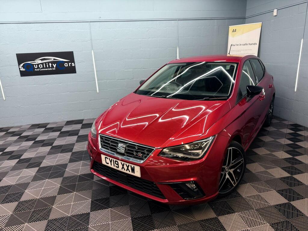 Seat Ibiza 1.0 Tsi Fr Sport Euro 6 Ss Gpf CY19XXW Red #2