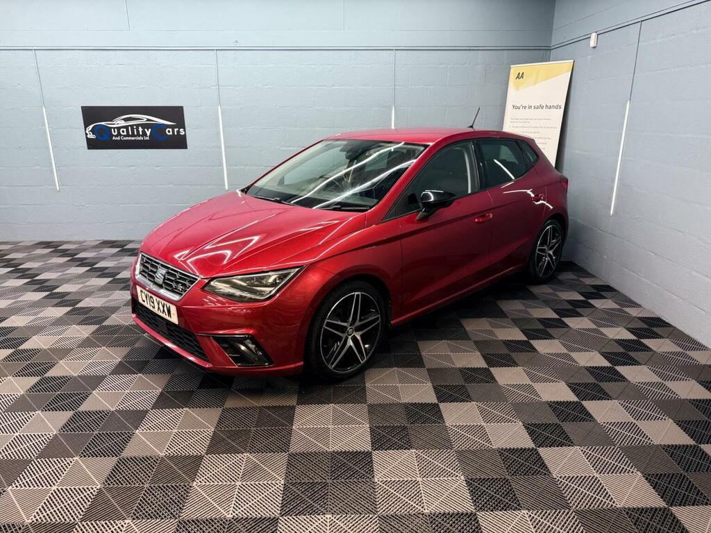 Seat Ibiza 1.0 Tsi Fr Sport Euro 6 Ss Gpf CY19XXW Red #6