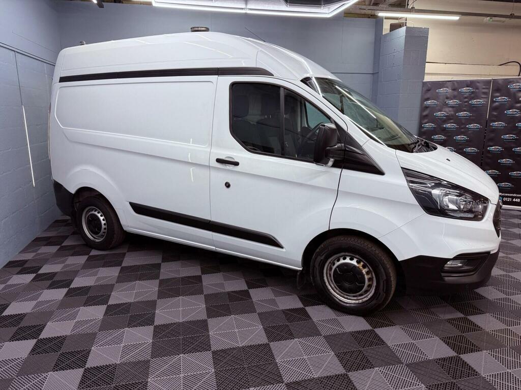 Ford Transit Custom 2.0 300 Ecoblue L1 H2 Euro 6 YV19ZST White #4