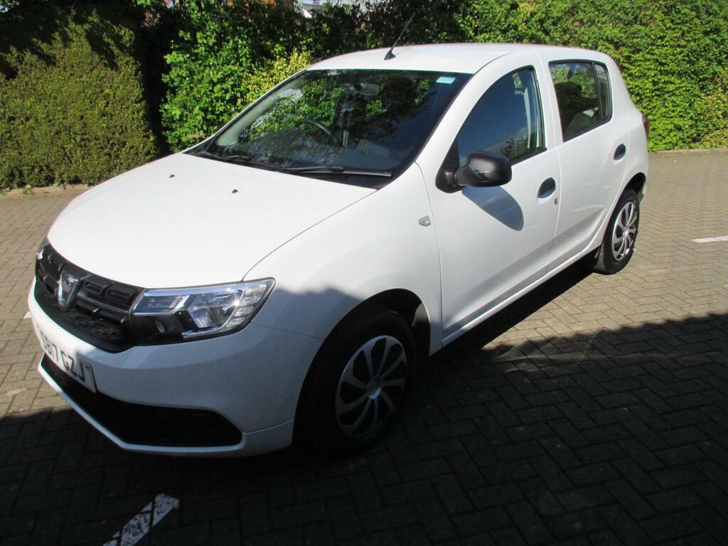 Dacia Sandero 0.9 Tce Ambiance Euro 6 S S White #2