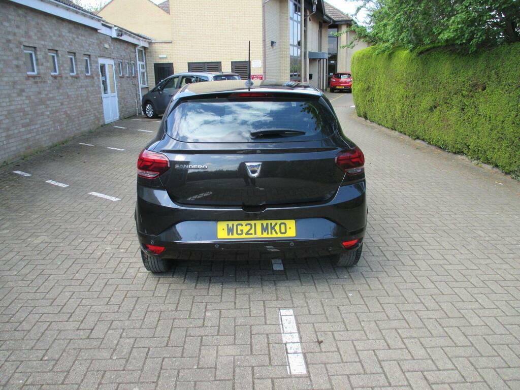 Dacia Sandero 1.0 Tce Comfort Euro 6 S S WG21MKO Black #4