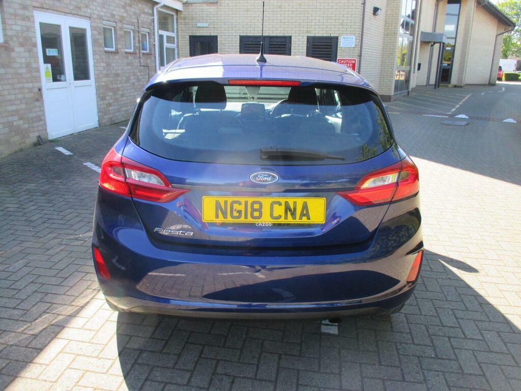Ford Fiesta 1.0T Ecoboost Zetec Euro 6 S S NG18CNA Blue #4