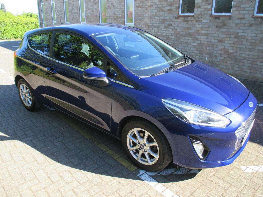 Ford Fiesta 1.0T Ecoboost Zetec Euro 6 S S NG18CNA Blue