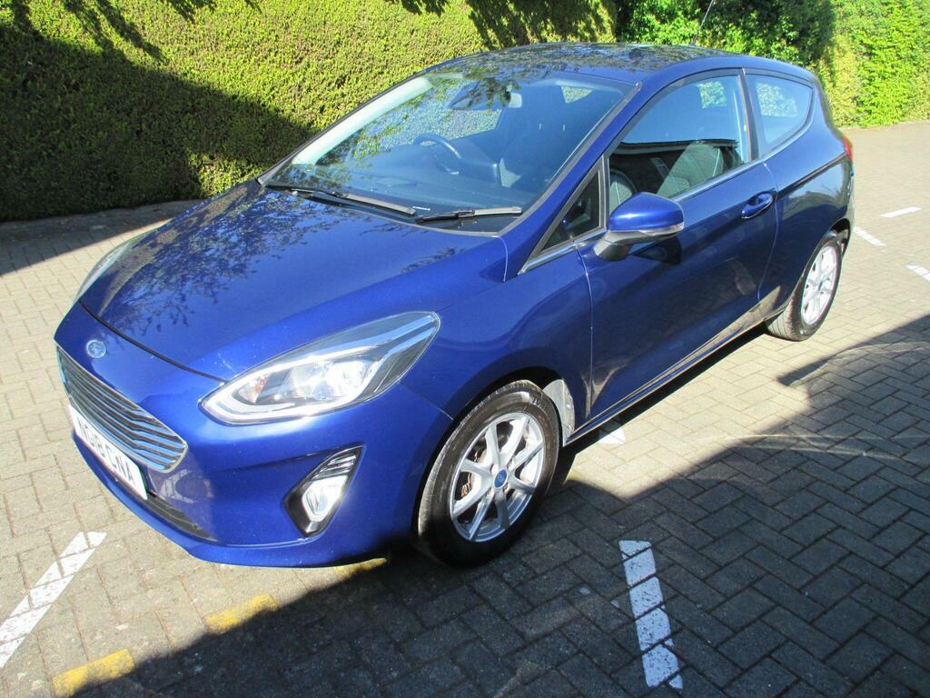 Ford Fiesta 1.0T Ecoboost Zetec Euro 6 S S NG18CNA Blue #2