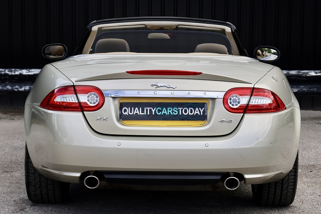 Jaguar XK Xk Convertible Gold #6