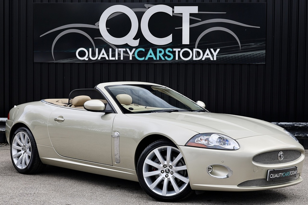 Jaguar XK Xk Convertible Gold #4
