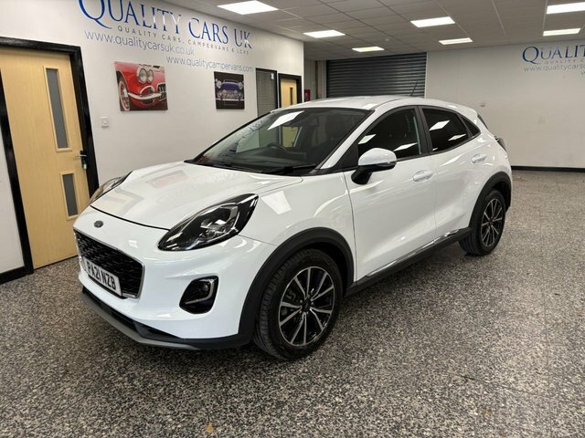 Ford Puma 1.0T Ecoboost Mhev Titanium Suv White