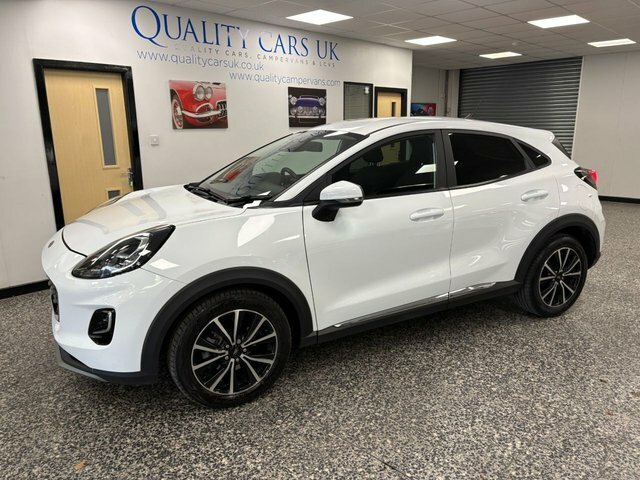 Ford Puma 1.0T Ecoboost Mhev Titanium Suv PA21NZB White #3