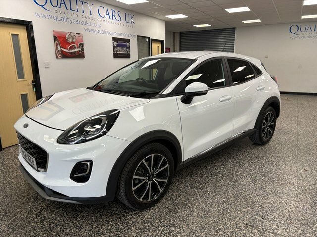 Ford Puma 1.0T Ecoboost Mhev Titanium Suv PA21NZB White #4