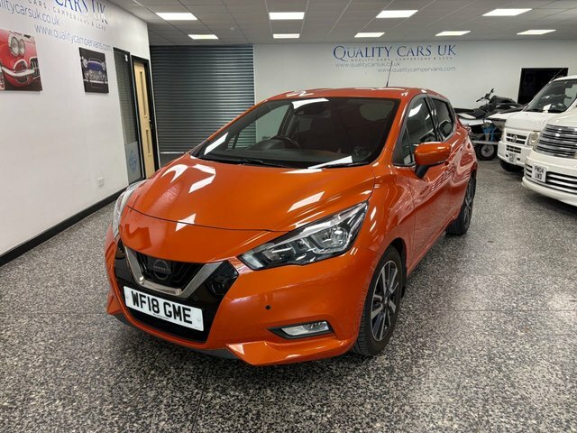 Nissan Micra 0.9 Ig-t N-connecta Hatchback Eu Orange #5