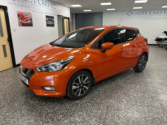 Nissan Micra 0.9 Ig-t N-connecta Hatchback Eu Orange #4