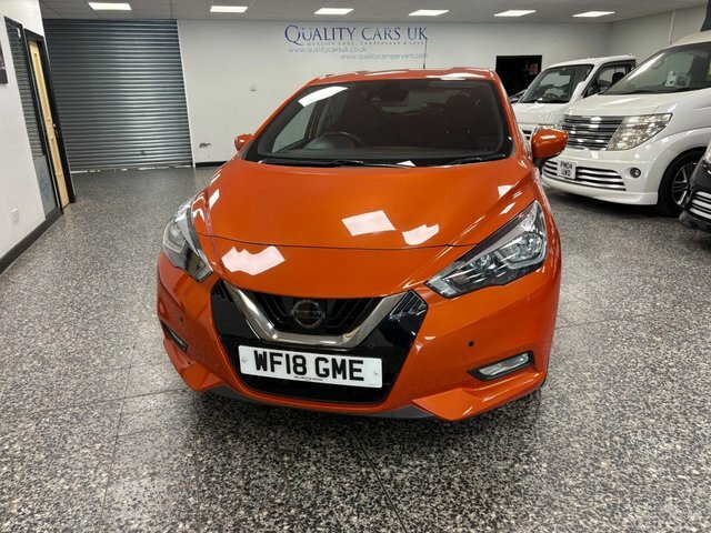 Nissan Micra 0.9 Ig-t N-connecta Hatchback Eu Orange #6