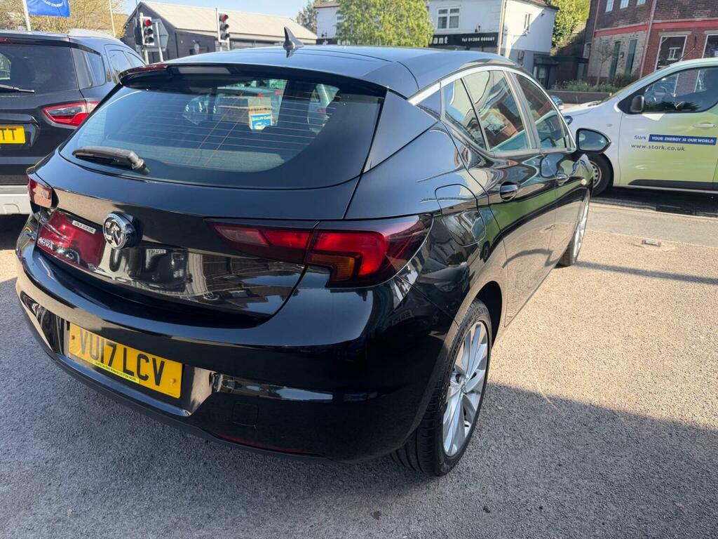 Vauxhall Astra Hatchback 1.4I Tech Line Euro 6 201717 VU17LCV Black #4