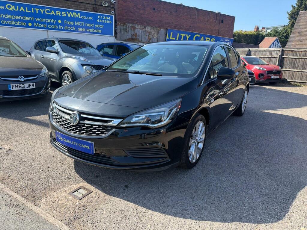 Vauxhall Astra Hatchback 1.4I Tech Line Euro 6 201717 VU17LCV Black #3