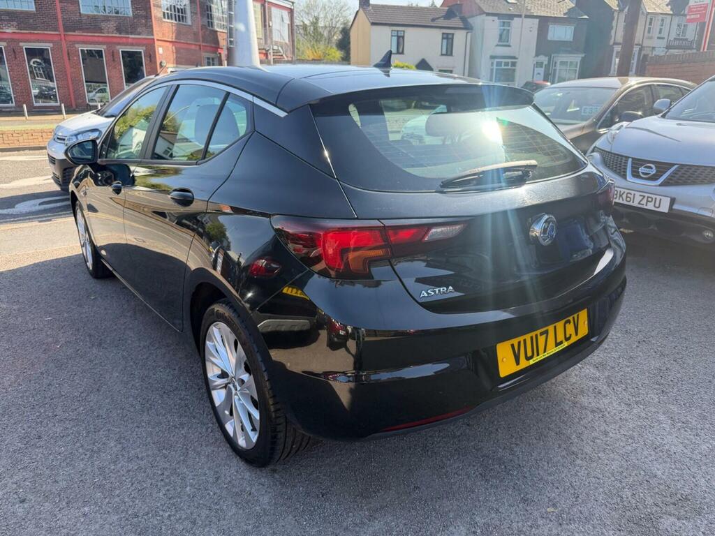 Vauxhall Astra Hatchback 1.4I Tech Line Euro 6 201717 VU17LCV Black #5