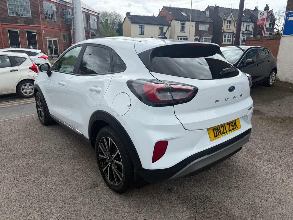 Ford Puma Suv 1.0T Ecoboost Mhev Titanium Euro 6 Ss DN21ZSK White #4