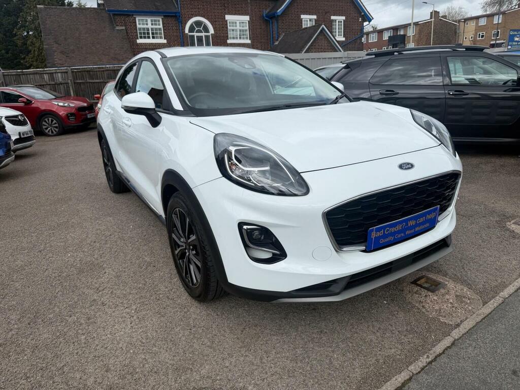 Ford Puma Suv 1.0T Ecoboost Mhev Titanium Euro 6 Ss DN21ZSK White #2