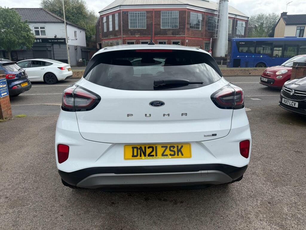 Ford Puma Suv 1.0T Ecoboost Mhev Titanium Euro 6 Ss DN21ZSK White #6
