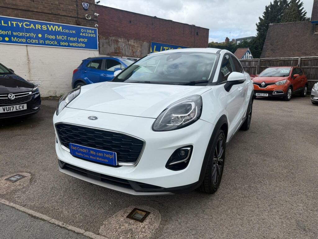 Ford Puma Suv 1.0T Ecoboost Mhev Titanium Euro 6 Ss DN21ZSK White #3