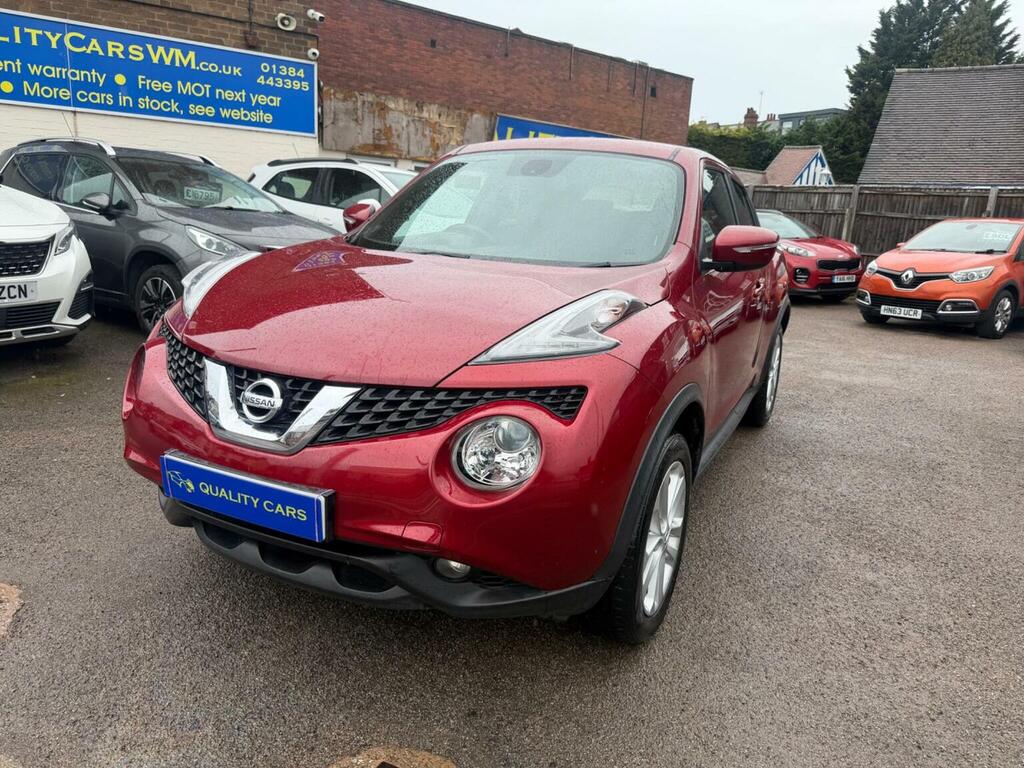 Nissan Juke Suv 1.5 Dci N-connecta Euro 6 Ss 201717 VE17UUJ Red #2