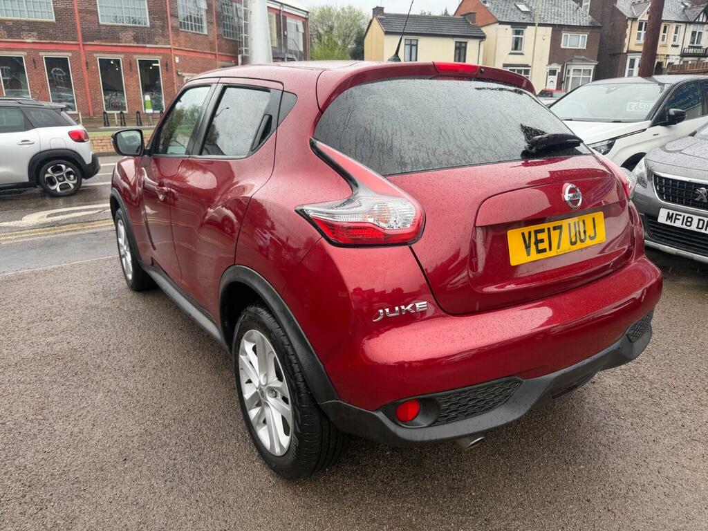 Nissan Juke Suv 1.5 Dci N-connecta Euro 6 Ss 201717 VE17UUJ Red #5